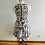 Francesca's Francesca’s x Alya Eyelet Lace Overlay Fit & Flare Dress-Black White- Size M NWT Photo 4