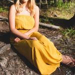 Forever 21 Long Strapless Sun Dress Photo 3