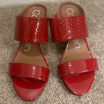 Calvin Klein Red Heels Photo 1