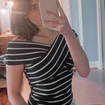 Dry Goods Striped Off-shoulder Top Photo 0