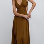 SIGNIFICANT OTHER Ingrid Cutout Waist Jersey Maxi Dress Womens Size 10 Photo 0