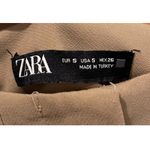 ZARA High Waist Brown Pockets Pants Photo 2