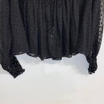 ZARA NWT  Black Plumetis Sequined Bolero Jacket S 5107/070 Photo 7