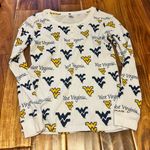 Sideline Apparel Women’s West Virginia Mountaineers  brand Henley. Size medium Photo 0