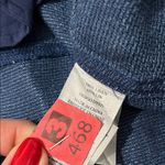 Faherty  Isha  Linen Indigo Blue Mini Dress Photo 8