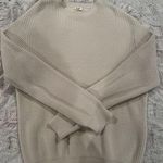 Brandy Melville John Galt Oversized Cream Sweater Photo 0