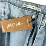 Nasty Gal | NWT | 22 | Plus Size Women's Super Pale Wash High Waisted Mom Jean Photo 2