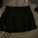 Lululemon Black Pace Rival Skirt Photo 3