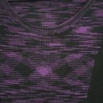 Victoria's Secret Vintage Victoria Secret Bodycon Dress size x small‎ Sweater dress black / purple Photo 1