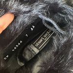 Stuart Weitzman Vintage leather ankle boots fur trim Victorian style square toe Photo 6