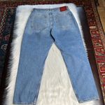 ZARA High Rise 90’s Distressed Mom Jeans Photo 3