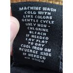 New Directions Fringe Vest Sleeveless Lace Back Cover Up Black Size L Size L Photo 4