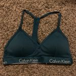 Calvin Klein Teal Blue  Racer back Bra Photo 0