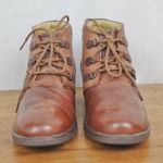 Bussola Ladies' Brown Leather Sirkka Ankle Boots Size 38 Photo 9