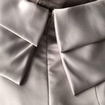 Jim Hjelm Occasion Mauve Satin Bow Front Strapless Dress 14 Photo 8