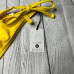Shade & Shore  Yellow String Bikini Bottom Tie Sides NWT Size XL Photo 3