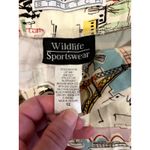 Wildlife Sportswear Women's Size 12 Parisean Scene Capri Pant Fun Whimsy Photo 2