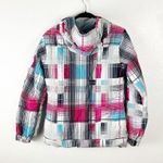 686 Plaid Mannual Echo Interior Exterior Pockets Insulated Ski Jacket Medium Photo 1