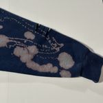 Acid Washed Rolling Stones Tongue Hoodie Blue Size XS Photo 6