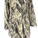 Soft Surroundings Go Lively Shibori Hooded Anorak Jacket Size L Zip Snaps Lined Photo 4