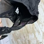 Forever 21  Women’s Black Knit Mesh Overlay Ruched Tank Top Size S Bodysuit Sheer Photo 4