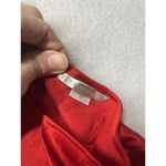 Victoria's Secret Vintage  Red Satin Mini Slip Dress Medium 90s Chemise Lingerie Photo 1