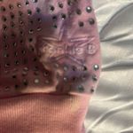 Frankie B Kylie Crystal Crop Hoodie Size XS Yellow Photo 2