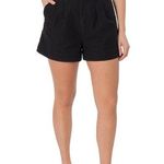 Joie Black linen pleated shorts nwt size large new XL Photo 0