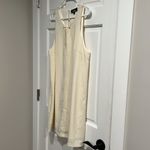Lulus  Near or Bar Cream Shift Dress in Cream Sleeveless Size Large Photo 6