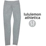 Lululemon  Wunder Under 30” Full Length Leggings Heathered Slate Gray Size 6 Photo 3