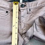 Rag and Bone Rose Gold Metallic Stretch Leggings Skinny Jean 24 Photo 2