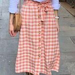 Stradivarius Gingham Skirt Photo 0