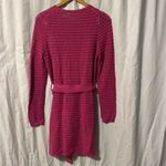 Boden NWOT Rose Violet Crochet Knit Long Sleeve Lined Dress Pink Size 2 Photo 3