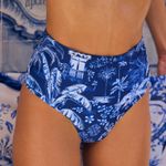 Agua Bendita New Alicia Bikini Bottom Tales Reversible Large Photo 7