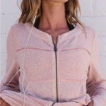 Free People Focus Zip Up Ballet Slipper Size Small Pink Photo 2