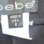 Bebe  Asymmetrical‎ Black Skirt Photo 3