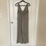 MAX & ASH Button Detail Plunge Jumpsuit Photo 3