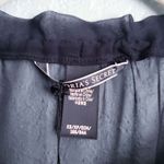 Victoria's Secret  Black Chiffon Bodysuit Blouse Photo 5