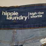 Hippie Laundry Distressed  High Rise Shorts Photo 5