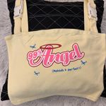 Y2K Big Buckle Crop top! %99 ANGEL Yellow Size M Photo 1