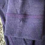 Smartwool  1/4 Zip Base Layer Shirt Womens Sz S Purple Merino Wool Hiking *READ* Photo 6