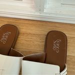Franco Sarto  White Mayleigh Sandals Size‎ 11 Photo 3
