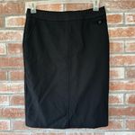 Trina Turk Virgin Wool Pencil Skirt Knee Length Women’s 4 Black Photo 0