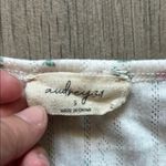 Audrey  White and Green Patterned Top Photo 1