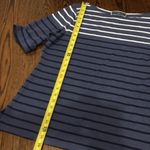 Karen Scott Striped Cuffed Elbow Sleeve Top Photo 6