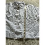 Madewell Crop Dolman Short Sleeve Button Down Shirt Womens Eyelet White Size XXS Photo 8