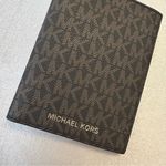 Michael Kors NEW  canvas passport cover Photo 2