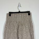 Sundance Menara Linen Blend Eyelet Scalloped Culottes Crop Pants Size XS Photo 6