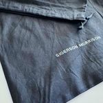 Sigerson Morrison Designer Black Cotton Fabric Drawstring Dustbag Photo 5