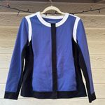 Soft Surroundings  Color Block Stretch Light Blazer Size‎ S Photo 0